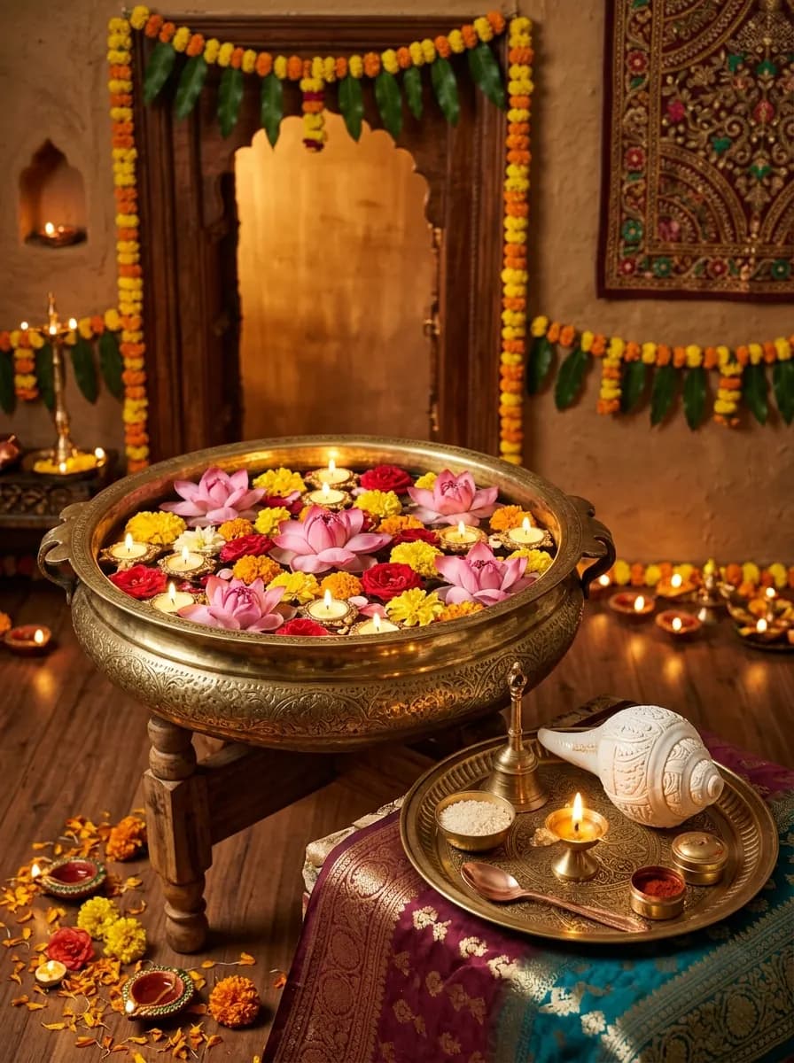 The season of light, beautifully adorned